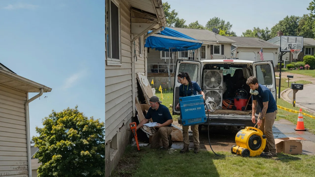 Ceiling Leak Cleanup in Fort Atkinson, IA near me